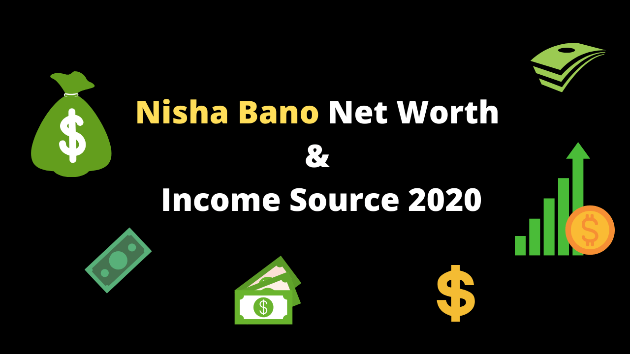 Nisha Bano Net Worth & Income Source 2020