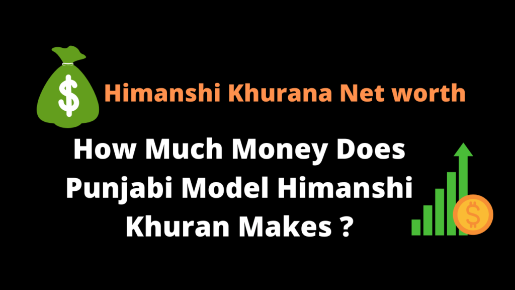 Himanshi Khurana Net worth & Source of income 2020